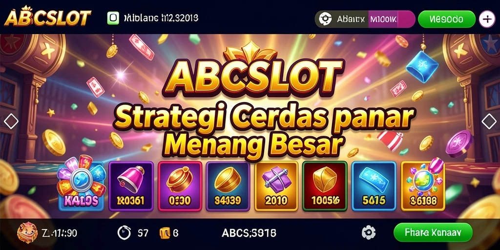Tampilan gameplay <strong>ABCSLOT</strong> yang mendebarkan dan penuh strategi.