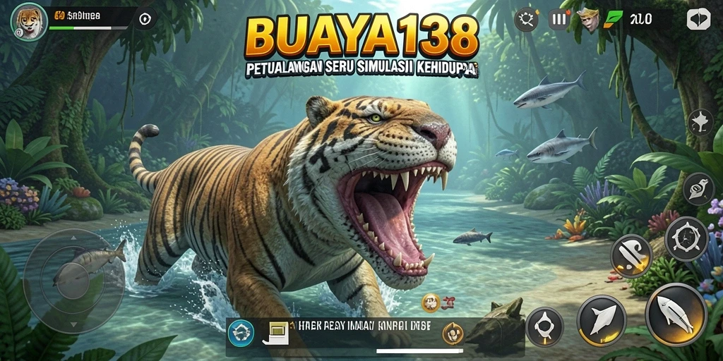 Screenshot dari gameplay BUAYA138 yang menunjukkan interaksi pemain.
