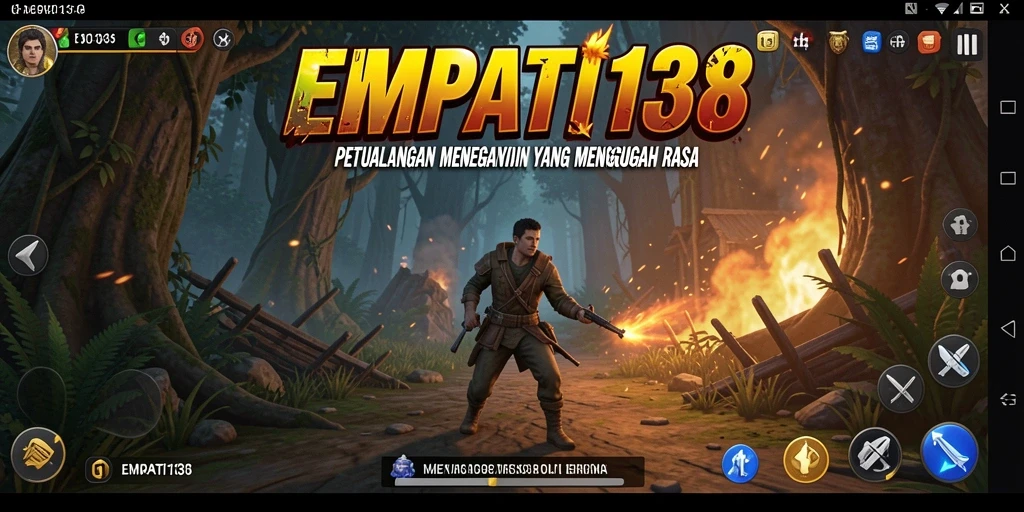 Screenshot gameplay <strong>EMPATI138</strong> yang menampilkan petualangan menegangkan.
