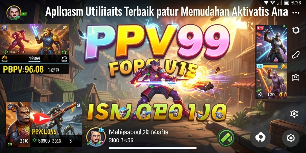 Screenshot utama PPV99 menunjukkan antarmuka dan fitur utamanya yang canggih.